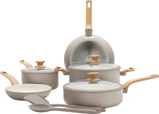Cc010210-001 Kokkärlsset 4 Bitar von GreenPan in Taupe – Produktfoto 1 von 6