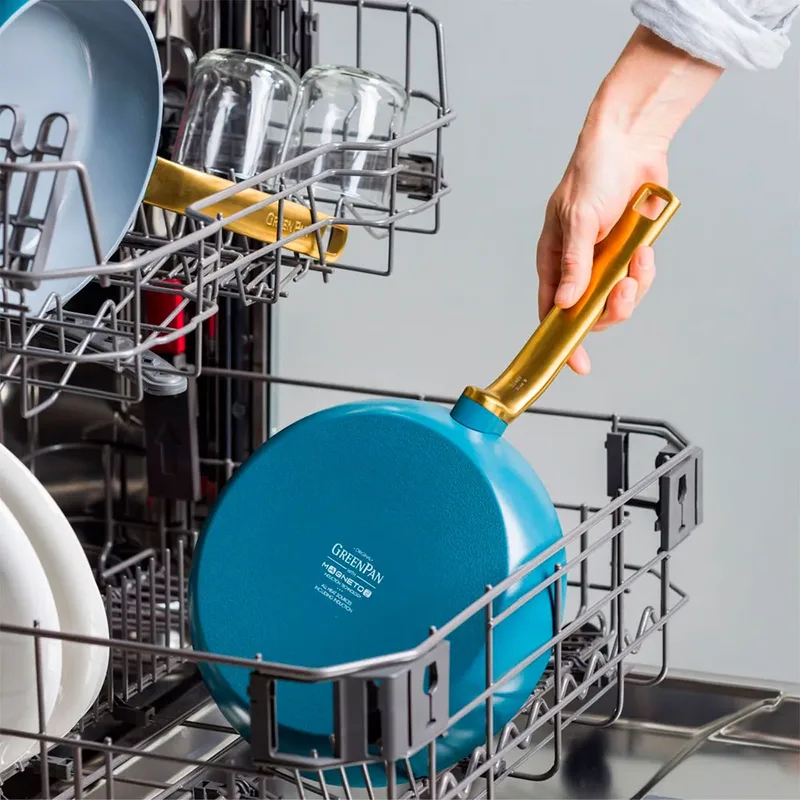 Evo koekenpan 28 cm blue PFAS vrij de GreenPan en Bleu – photo produit 5 sur 6