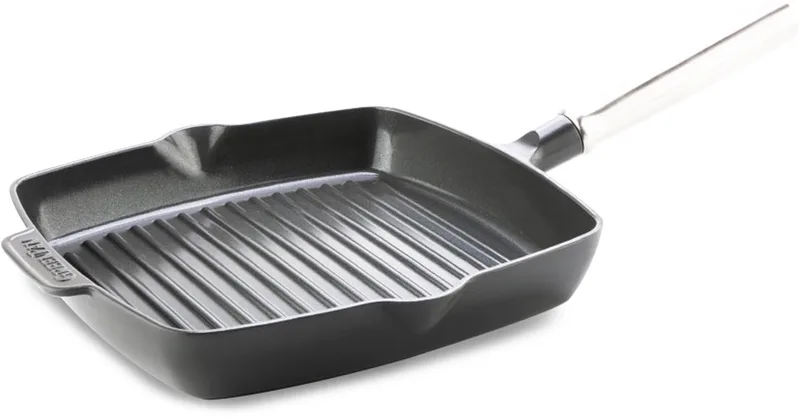 Featherweights vierkante Grillpan 26 cm by GreenPan in Grey – product photo