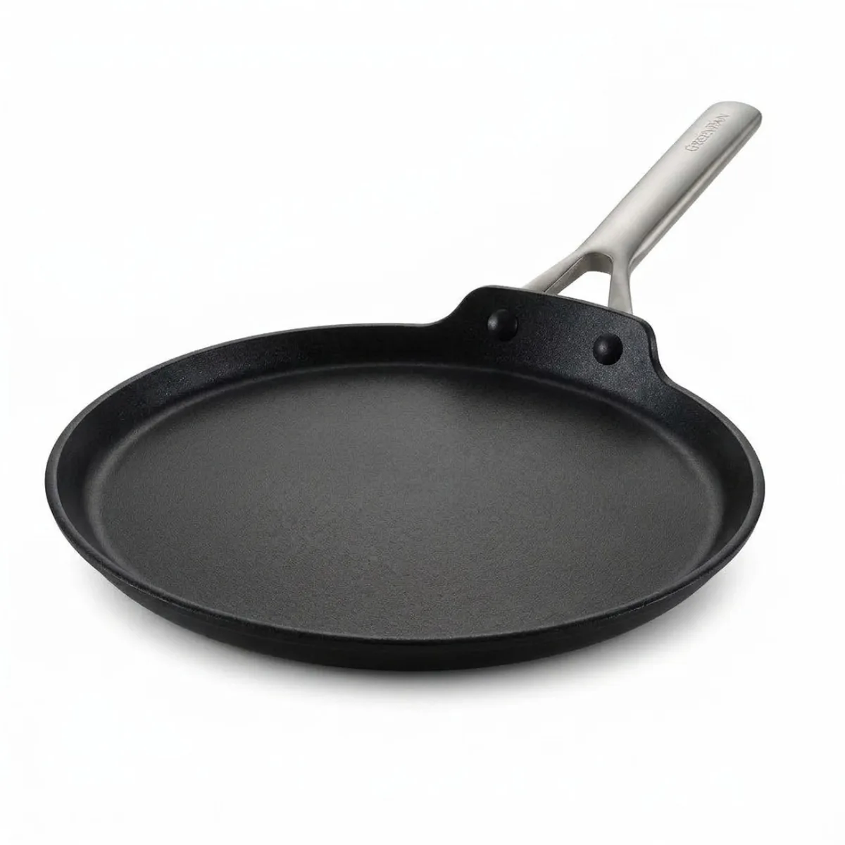 Forma Pannenkoekenpan 26 cm – PFAS-vrij – Keramische Anti-aanbaklaag – Geschikt voor Inductie van GreenPan in Zwart – productfoto
