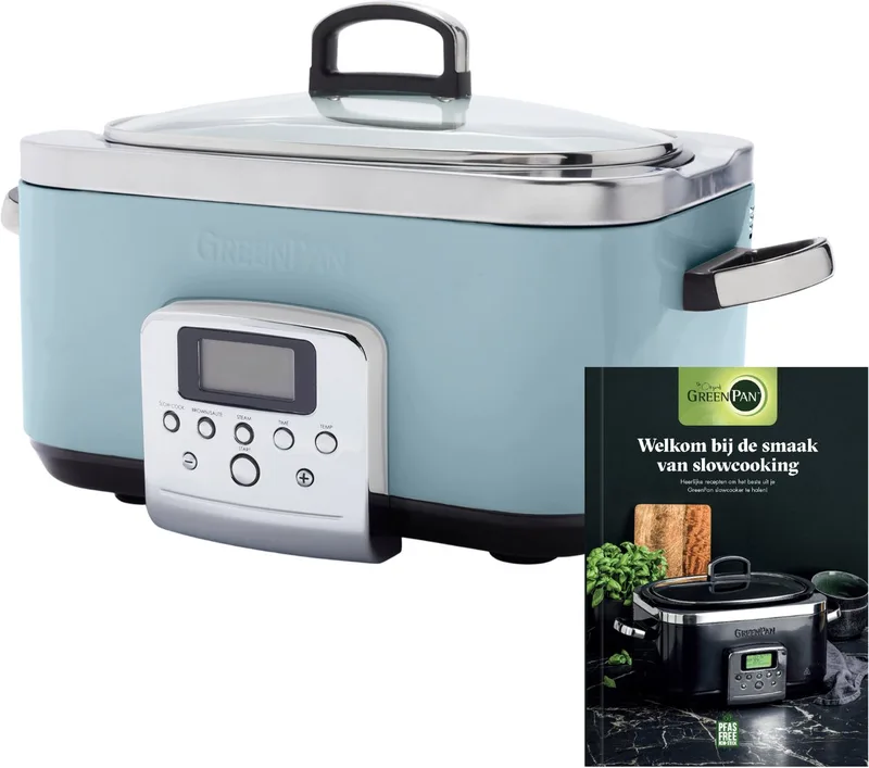 GP ELITE SLOWCOOKER BOEK by GreenPan in Blue – product photo