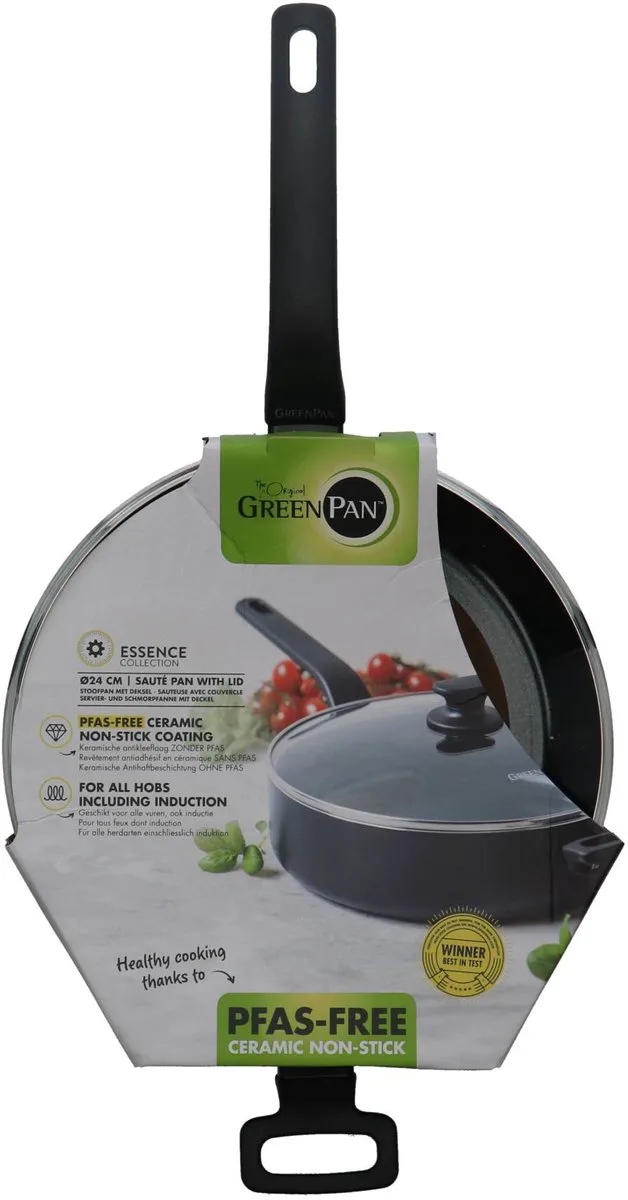 Hapjespan - 28 cm by GreenPan in Green – product photo