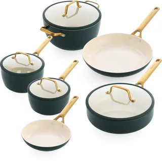 Batterie de cuisine avec revêtement antiadhésif Padova Reserve, 10 pièces de GreenPan en Pine Green – photo produit 1 sur 6