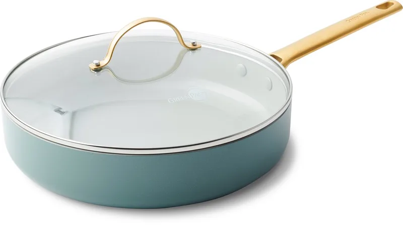 Stuvgryta Padova med non-stick beläggning von GreenPan in Blau – Produktfoto 1 von 6