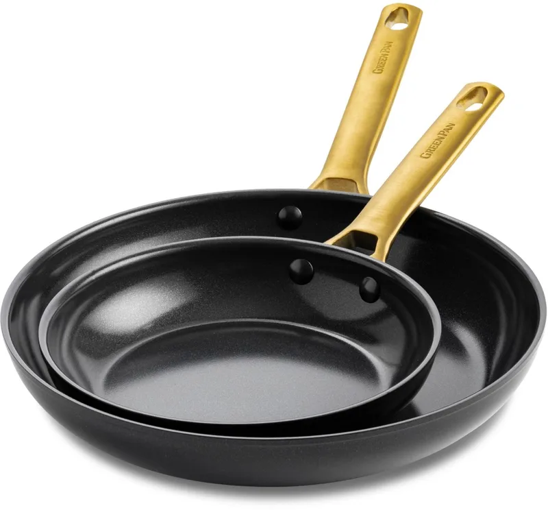 Padova Reserve 2dlg koekenpannenset 20+26 cm von GreenPan in Schwarz – Produktfoto 1 von 6