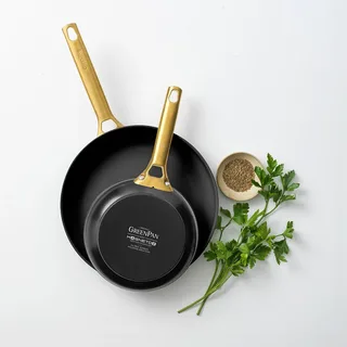 Padova Reserve 2dlg koekenpannenset 20+26 cm von GreenPan in Schwarz – Produktfoto 4 von 6