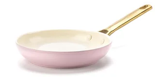 Padova Roze Keramische Inductie Koekenpan 24cm - PFAS-vrij - Inductie koekenpan - Ovenbestendig tot 200°C - Vaatwasserbestendig - RVS handgrepen – Roze de GreenPan en Blush_pink – photo produit 1 sur 6