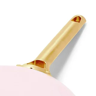 Padova Roze Keramische Inductie Koekenpan 28cm - PFAS-vrij - Inductie koekenpan - Ovenbestendig tot 200°C - Vaatwasserbestendig - RVS handgrepen – Roze de GreenPan en Blush_pink – photo produit 5 sur 6