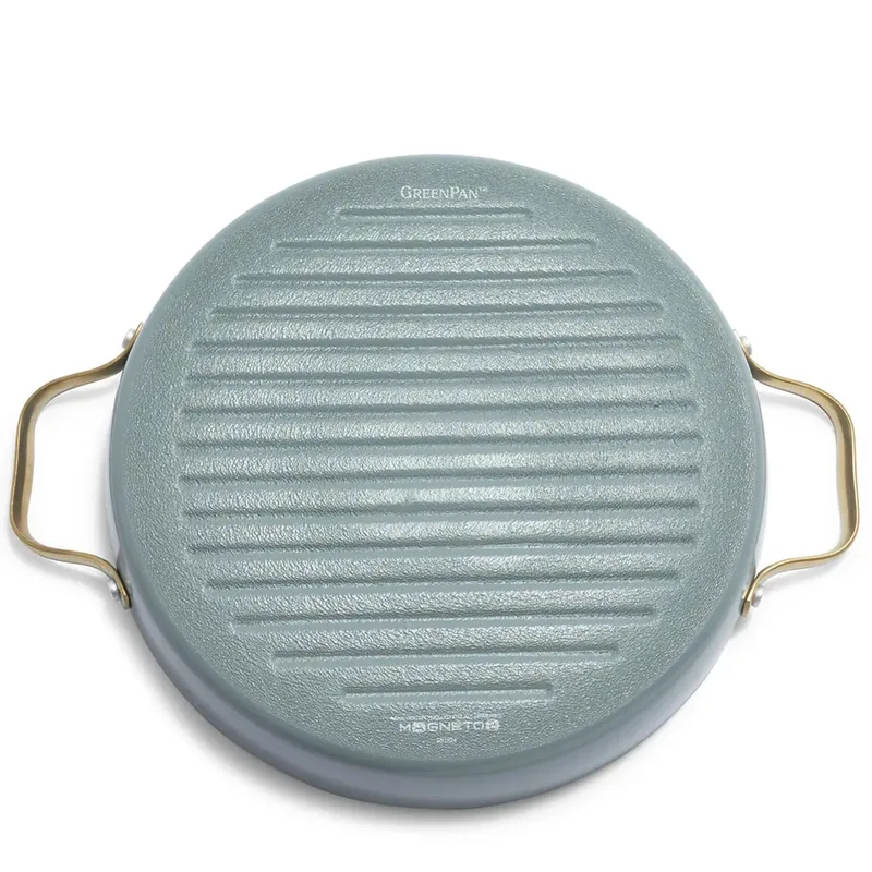Padova Skyblue ronde grillpan 28cm - PFAS-vrij by GreenPan in Blue – product photo 2 of 4