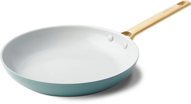 Padova Smokey Sky Blue koekenpan ø28 cm - inductie - anti-aanbak - PFAS-vrij van GreenPan in Blauw – productfoto