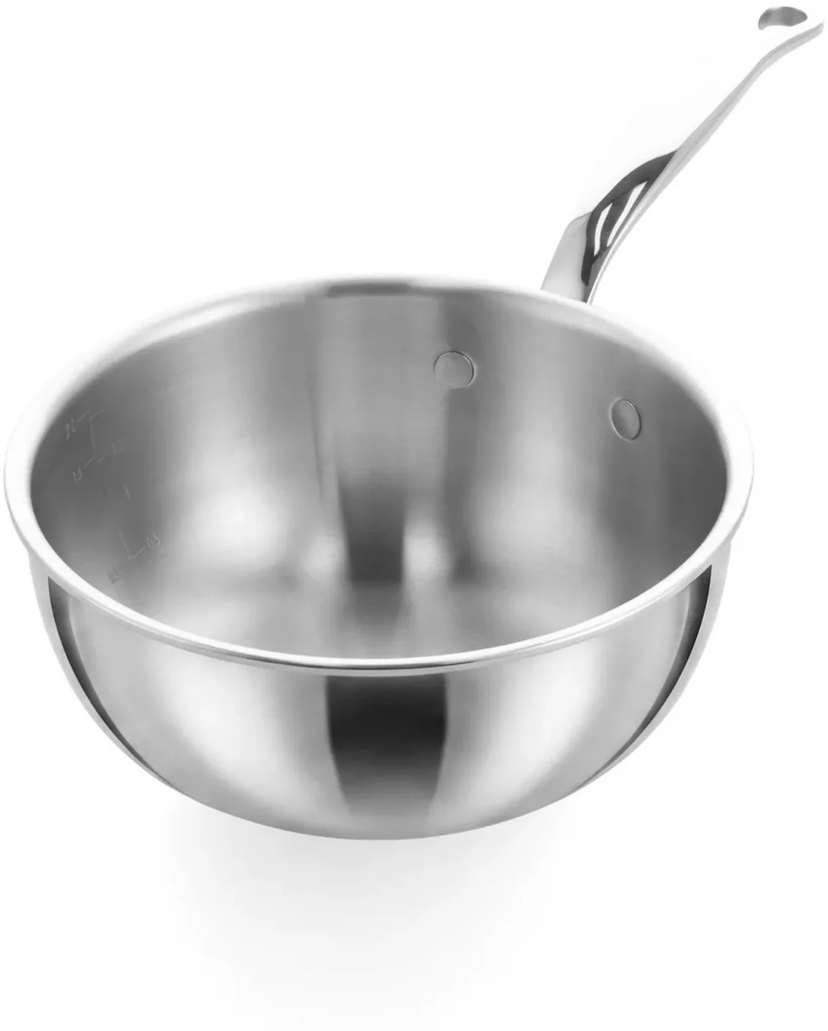 Premiere 5-ply sauteuse 20cm 2.3L RVS van GreenPan in Zilver – productfoto