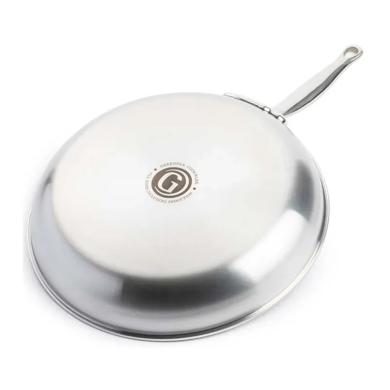 Première koekenpannenset 20cm & 28cm - Tri-ply - PFAS-vrij by GreenPan in Silver – product photo 2 of 6