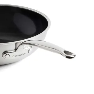 Première wok met extra handvat 30cm/4.7L by GreenPan in Silver – product photo 3 of 6
