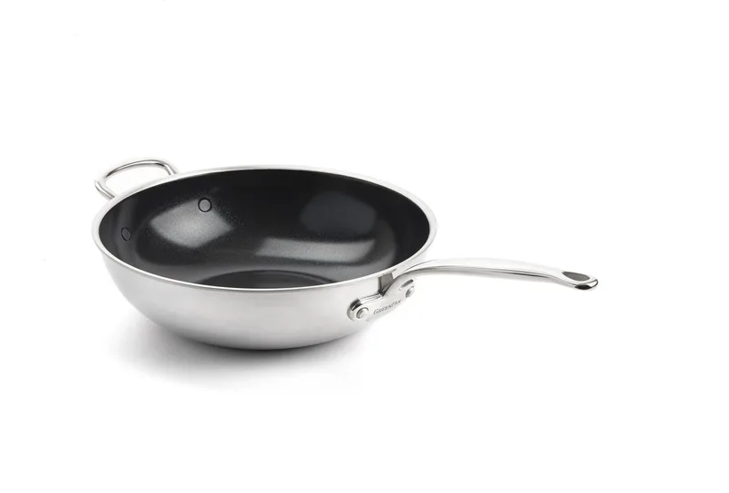 Première wok met extra handvat 30cm/4.7L by GreenPan in Silver – product photo 1 of 6