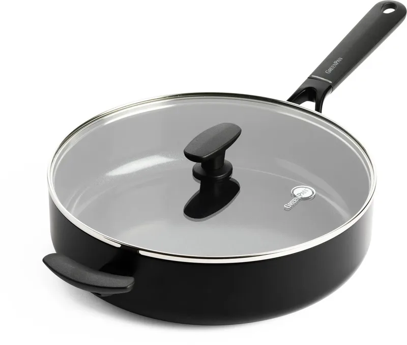 Smart Collection Keramische Stoofpan met Deksel - PFAS vrij - Ø 28cm by GreenPan in Black – product photo