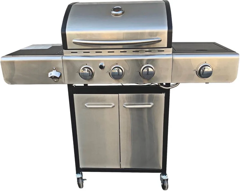 Backyard Burner 3 by Grill Guru in Silver – product photo