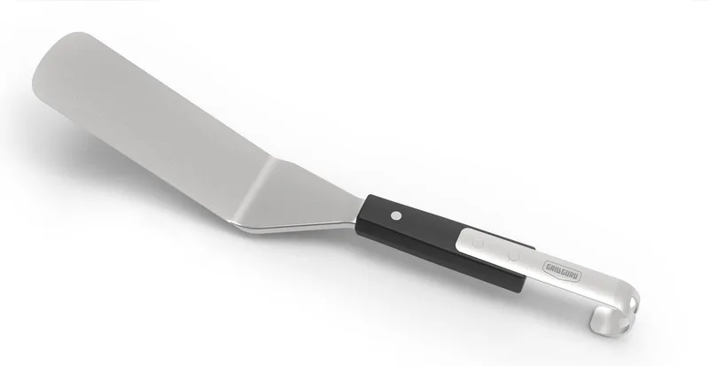 BBQ Meat Flipper - BBQ Spatel - RVS by Grill Guru in Black – product photo
