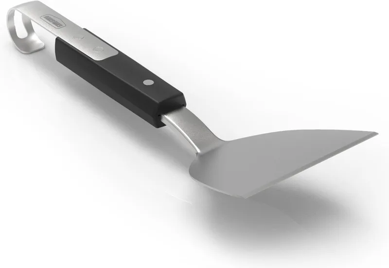 BBQ Plancha Spatula - BBQ Spatel - RVS by Grill Guru in Black – product photo