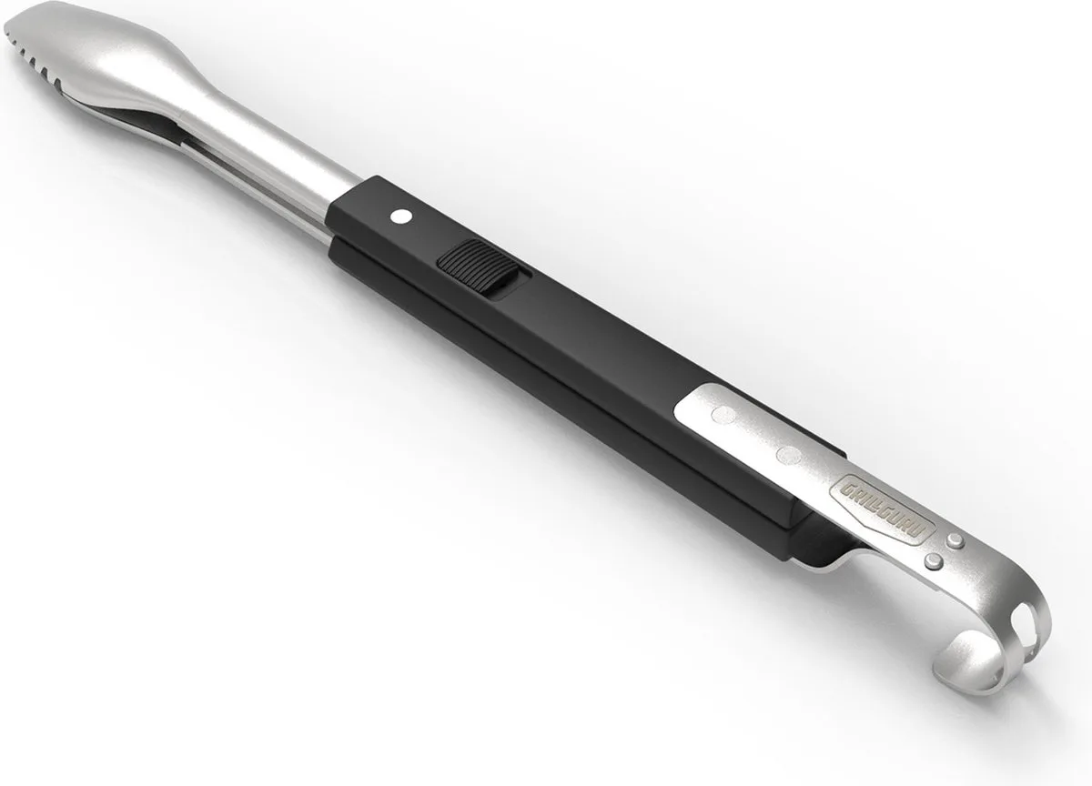 BBQ Plancha Tongs - BBQ Tang - RVS by Grill Guru in Silver – product photo