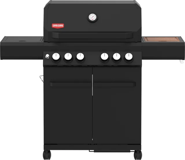 Burner 4 - Gasbarbecue - 3x hoofdbrander - 1x infrarood - 1x zijbrander - 1x achterbrander