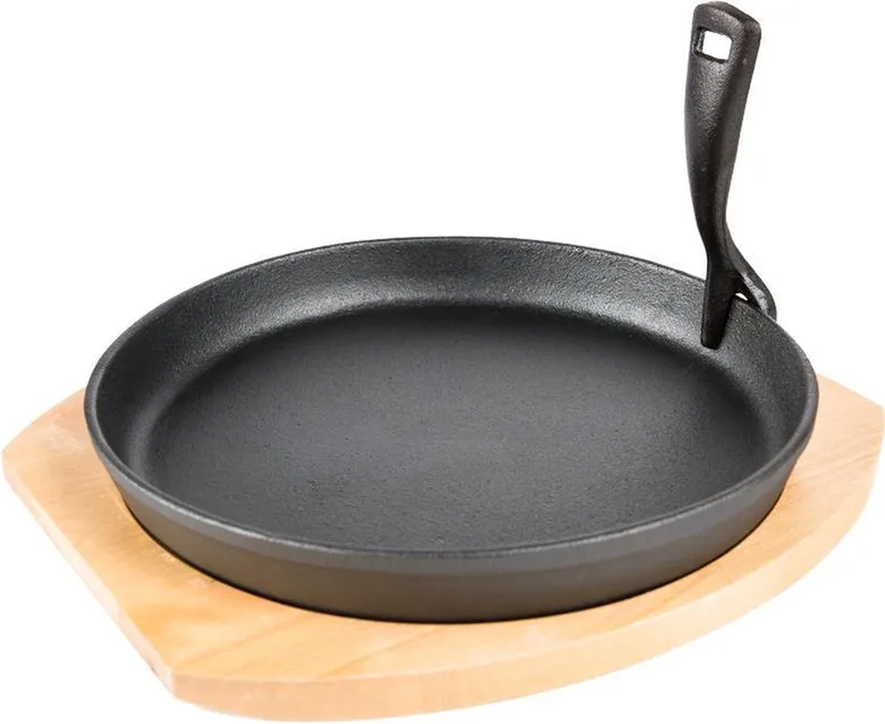 Cooking Plate & Holder XL by Grill Guru in Black – product photo