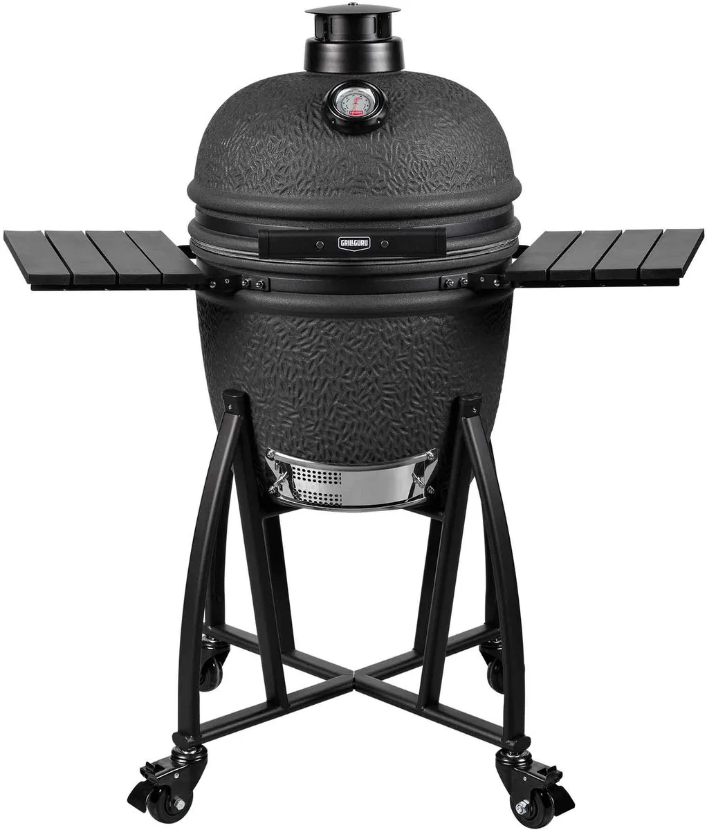 GGP302-MB – Kamado BBQ – 40 cm – Mat zwart van Grill Guru in Matzwart – productfoto