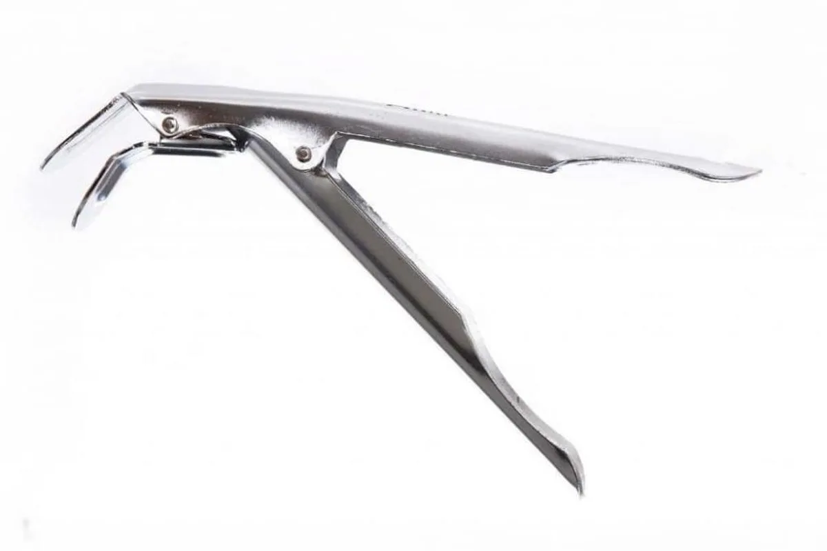 Grill Clipper - Grillgrijper - Rooster tang - RVS de Grill Guru en Argent – photo produit