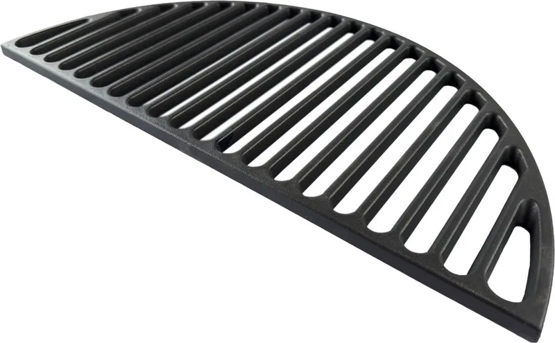 Large Cast Iron Half Moon Grill - 47cm by Grill Guru in Black – product photo