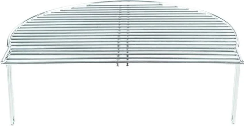 Large Elevator - Rooster Verhoger - Grill Elevator - Grill Verhoger van Grill Guru in Chroom – productfoto