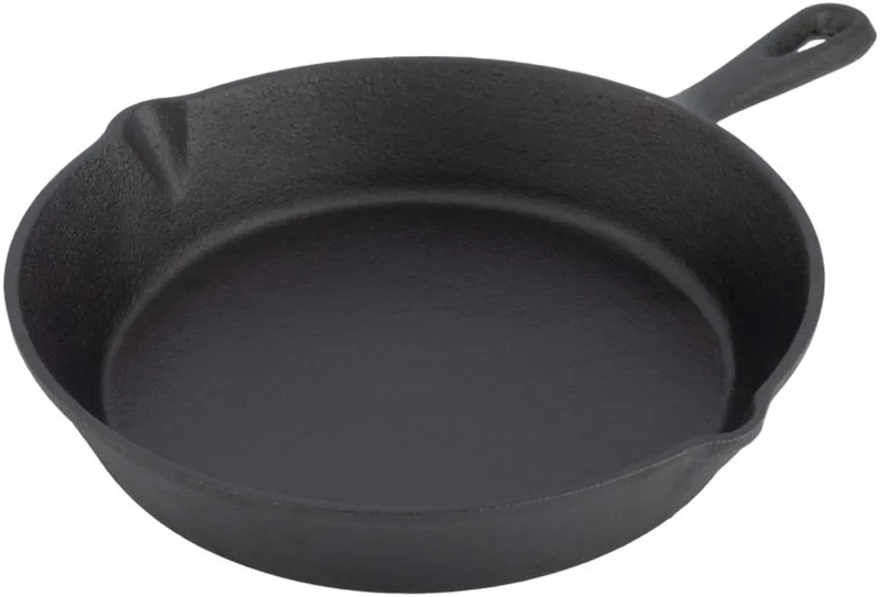 Medium Cast Iron Fry Pan 20cm by Grill Guru in Black – product photo