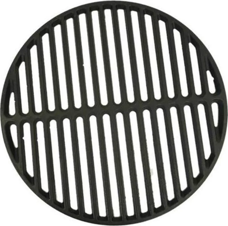 Medium Gietijzeren Rooster - ø40cm / ø15,75inch von Grill Guru in Schwarz – Produktfoto