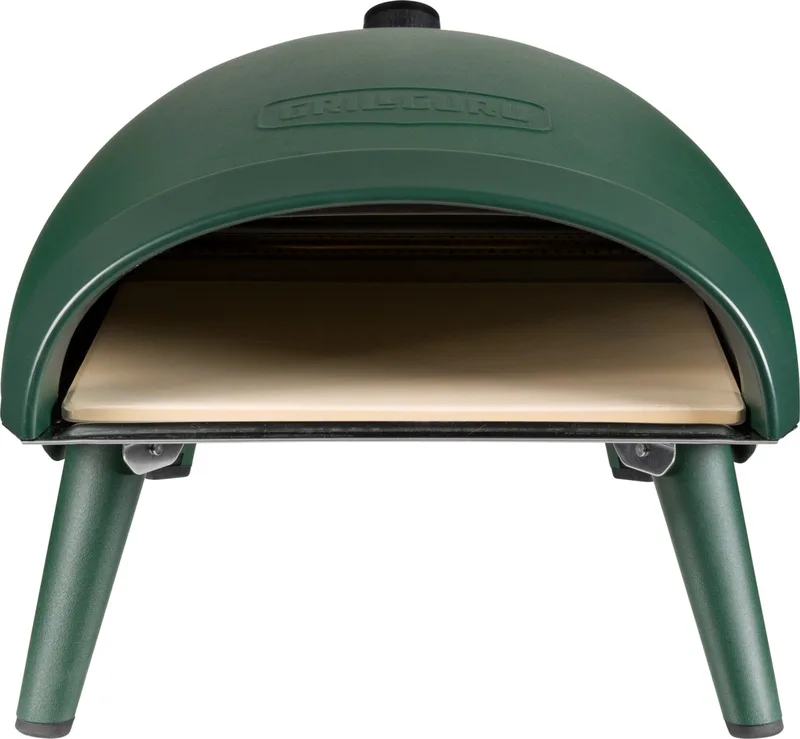 Pizza Oven Gas - tot 450 graden - inklapbare pootjes voor opberg gemak by Grill Guru in Green – product photo