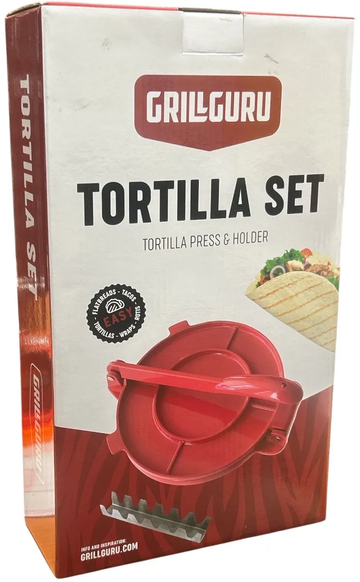 Tortilla set Grill Guru by Grill Guru in Red – product photo