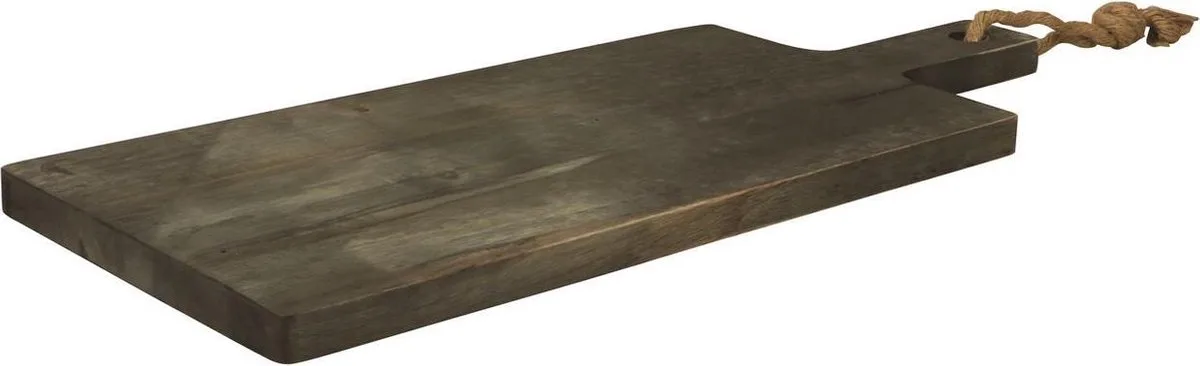 Acacia Serveerplank 48x19cm fra Gusta i Sort – produktbillede
