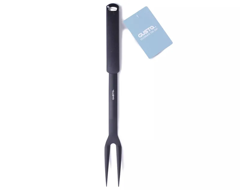 BBQ-vork 'Aaron' by Gusta in Black – product photo