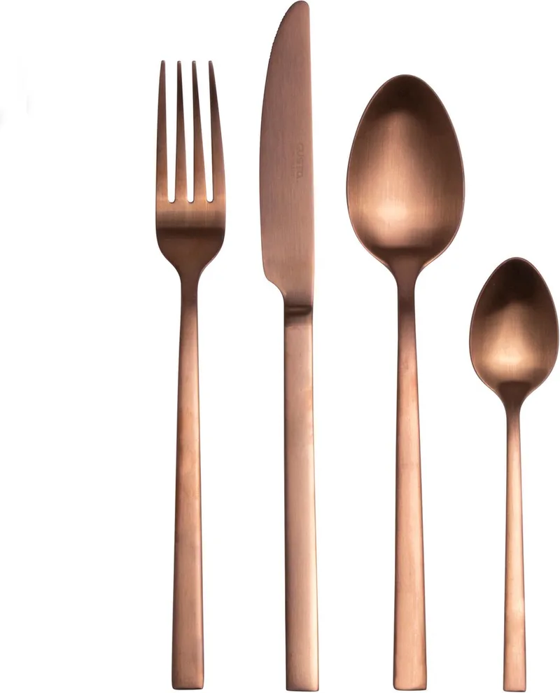 Bestekset - 16-delig by Gusta in Copper – product photo