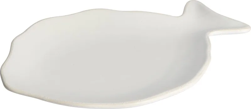 Bord - Vis - Bordje - Serveerbord - Serveren - 21,5x15,2cm von Gusta in Weiß – Produktfoto