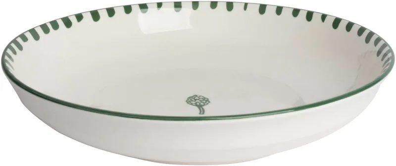 Della Nonna - Serveerschaal - ø28x5,5cm by Gusta in White – product photo