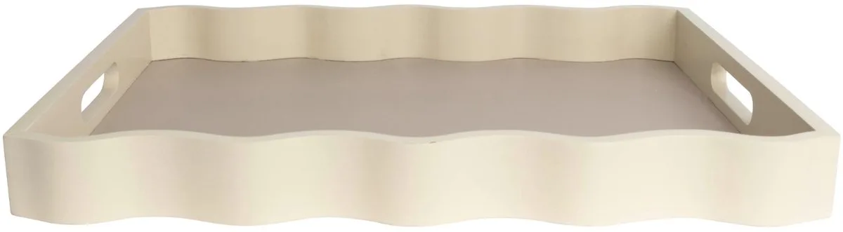 Dienblad - 38x30x4cm fra Gusta i Taupe – produktbillede