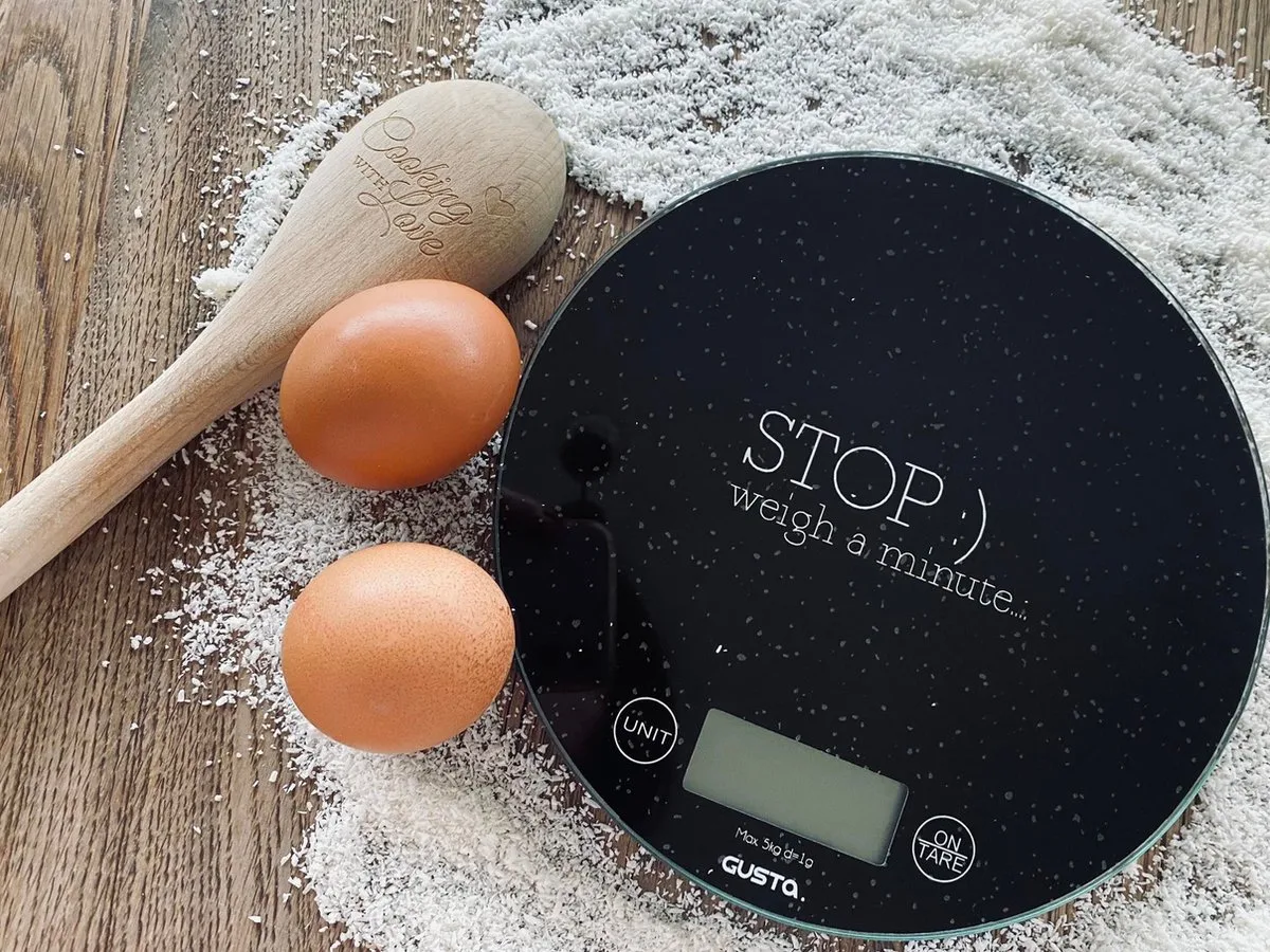 Digitale Weegschaal - ø18,5cm de Gusta en Noir – photo produit