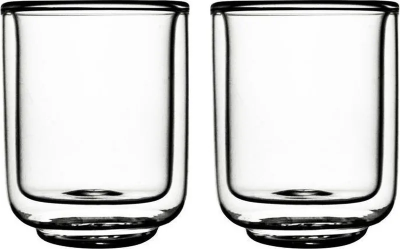 dubbelwandige glazen - FIKA borosilicate glas mokken - 60ML by Gusta in Transparent – product photo