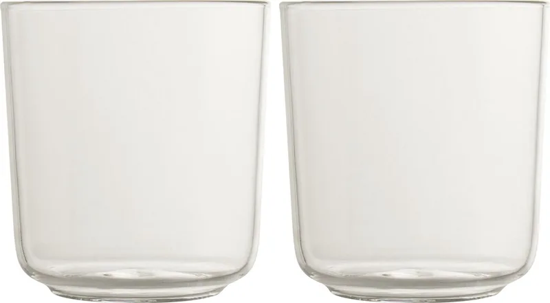 Fika - Waterglas - Waterglazen - ø8,6cm - set 2 stuks de Gusta en Nb – photo produit