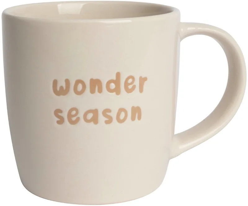 Mok WONDER SEASON - 250 ml - Keramiek by Gusta in Offwhite – product photo