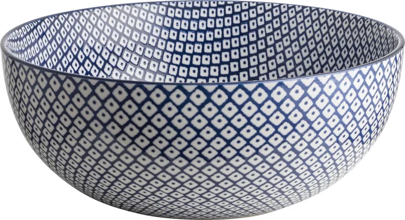 Schaal JAPANESE - OUT OF THE BLUE - ø 26x10 cm by Gusta in White – product photo