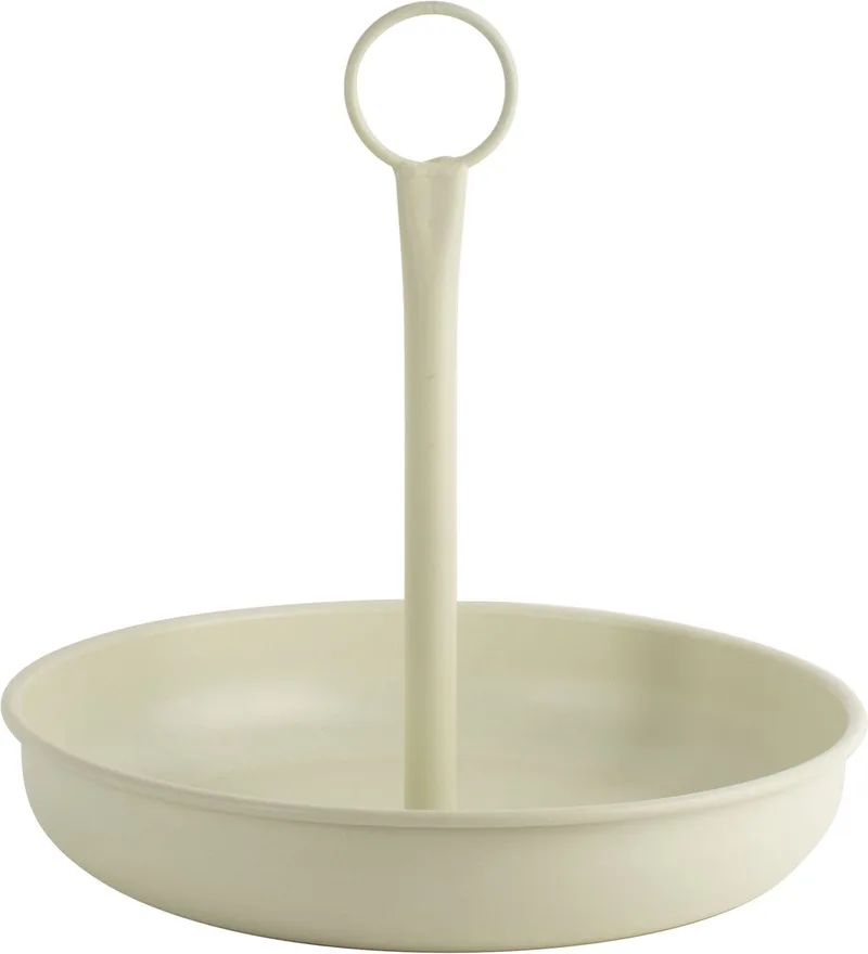 Schaal met Handvat - ø25x24cm by Gusta in White – product photo
