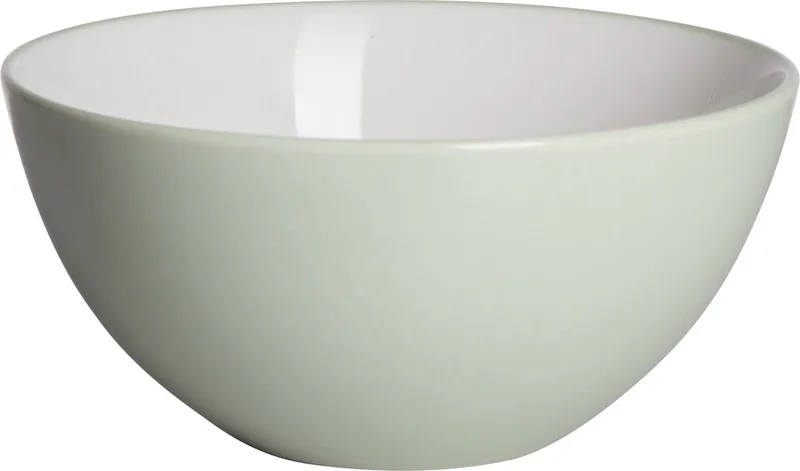 Schaaltje zachtgroene kleur - Porselein - 13,5 x 6 cm - Patio - Sardientjes print by Gusta in Green – product photo