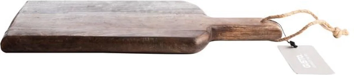 Serveerplank / Borrelplank - met handvat - 38x20cm by Gusta in Brown – product photo