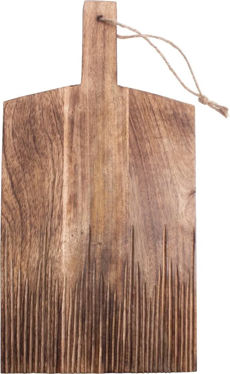 serveerplank | Duurzaam (niet-tropisch) Acacia | 42X21 Cm | Borrelplank | Snijplank von Gusta in Hout – Produktfoto