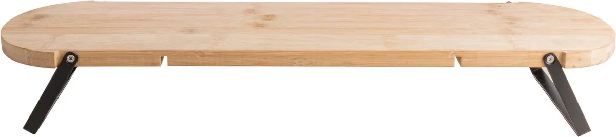Serveerplank op Pootjes - Ovaal - 58x17,7 cm by Gusta in Brown – product photo