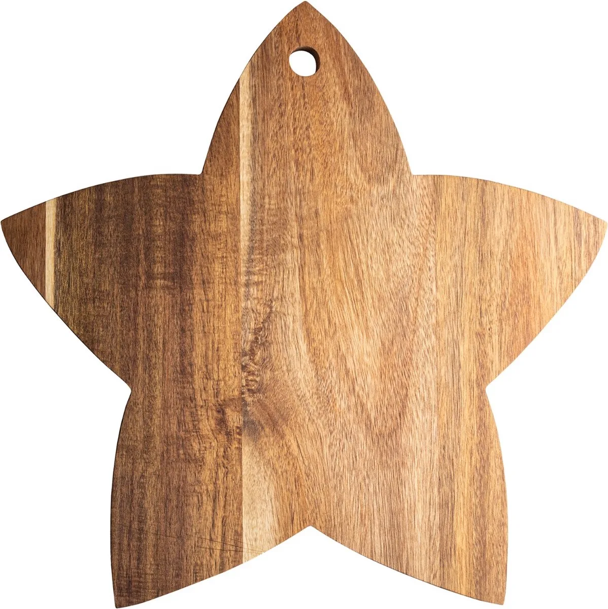 Serveerplank ster - SUNDAY - 37x37 cm - Acacia wood de Gusta en Marron – photo produit